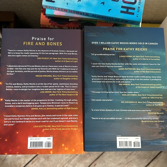 Kathy Reichs- fire and bones/the bone hacker - Picture 2 of 2